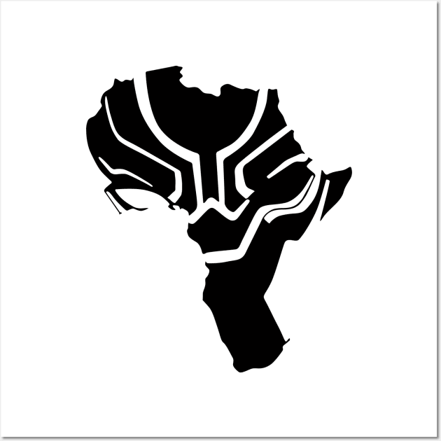 Black Panther in Africa 01- Black Power Wall Art by lahuwasi